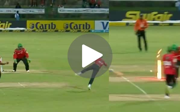 [Watch] Shai Hope Stuns The Falcons With A Ravindra Jadeja Rocket Throw In CPL 2024